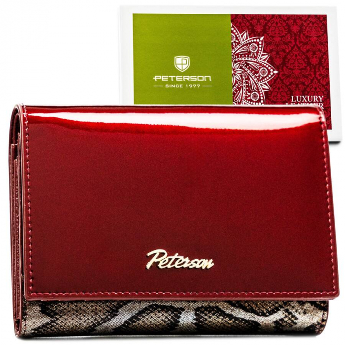 Portofel dama din piele naturala Peterson PTR-PTN BS-445-1582 SN/R [1]