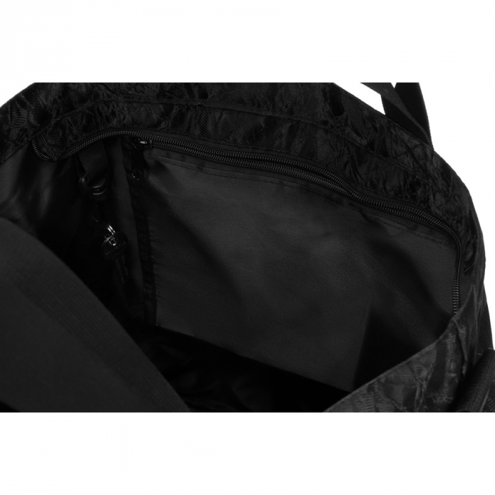 Geantă mare de damă neagră cu model, închisă cu fermoar - Rovicky PTR-R-TZ15605-2424 BLACK [7]