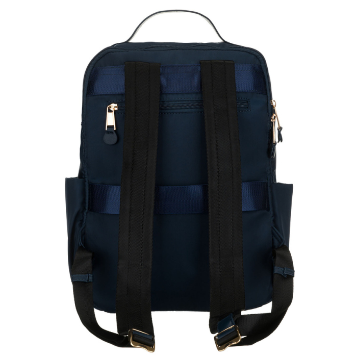 Rucsac de damă din nylon bleumarin cu mâner pentru prindere la valiză - Peterson PTR-PTN JN-09-0054 NAVY [8]