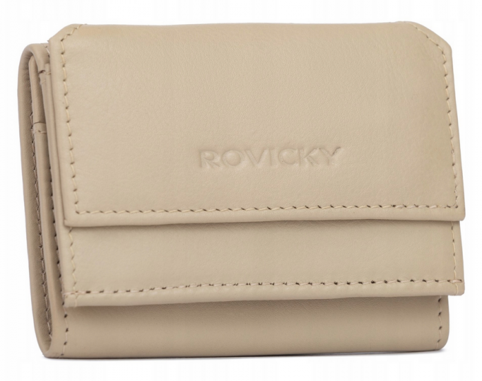 Portofel dama din piele naturala Rovicky PTR-R-18-LFN-3111 BE [1]