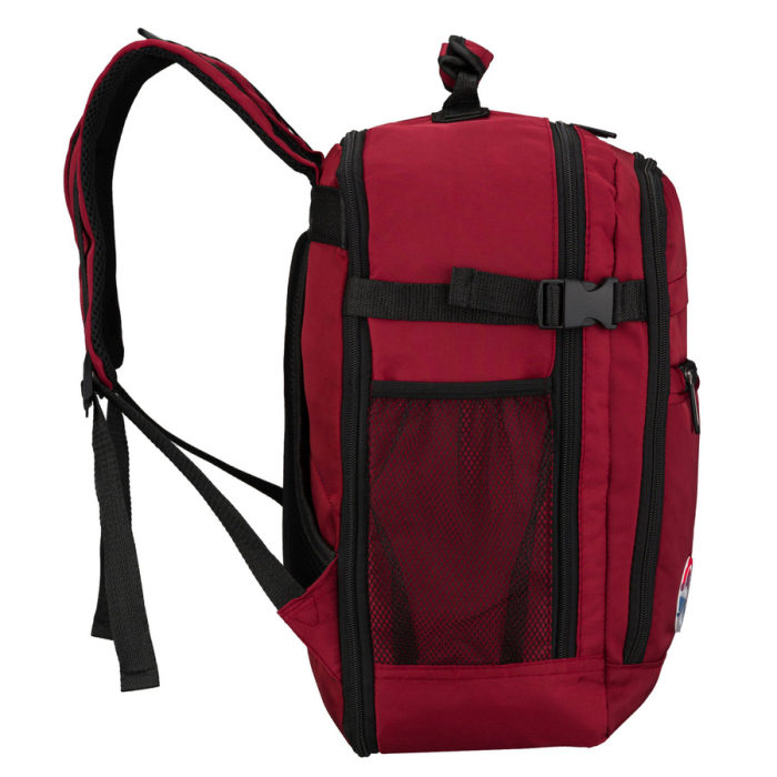 Rucsac de cabină din poliester bordo cu închidere cu fermoar - Peterson Weekender [2]