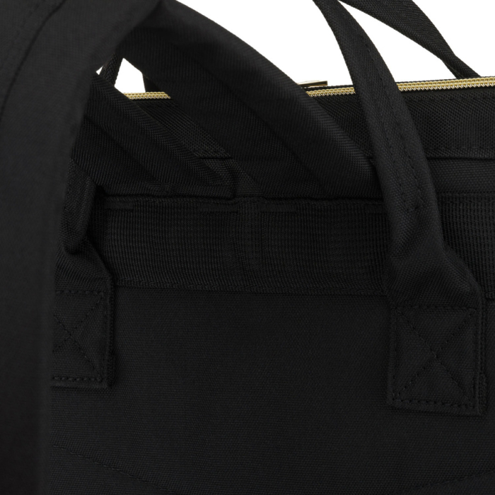 Rucsac de damă din poliester gri și negru, perfect pentru bagaj de mână - Peterson PTR-PTN ALFA BL-BL [17]