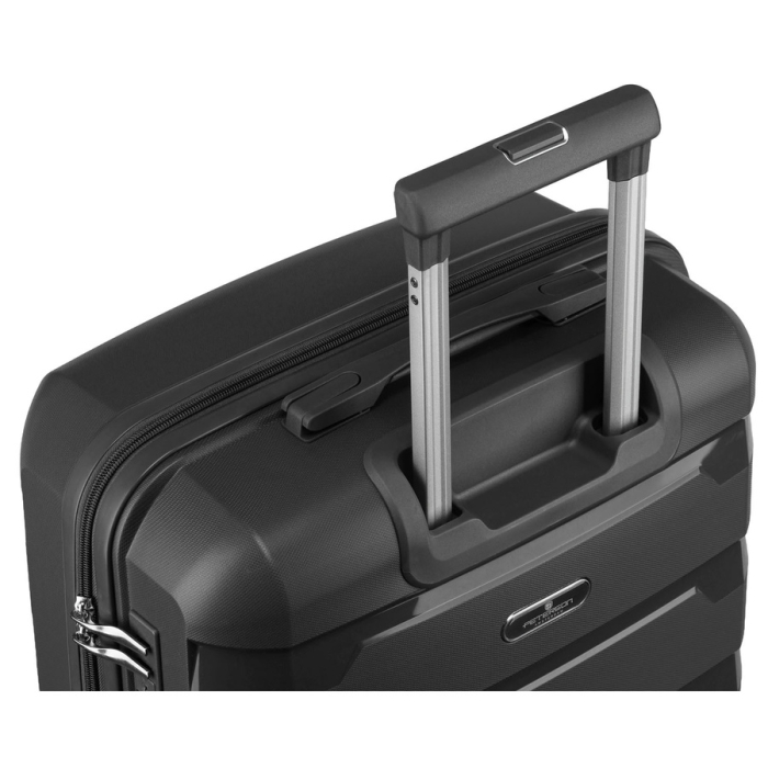 Valiză mică de cabină din polipropilenă, de culoare gri - Peterson PTR-PTN HPP-01-W-S-1808 [7]