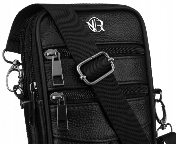 Mini geanta de dama din piele naturala - Rovicky PTR-R-13207-S-3907 BL [4]