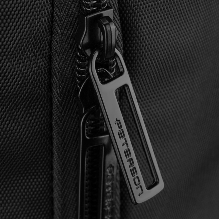 Rucsac de călătorie cu funcție de geantă, fabricat din poliester, negru - Peterson PTR-PTN MP5-04-7540-BLAC [17]