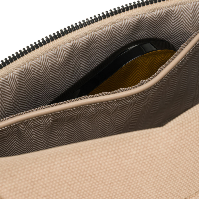 Geantă elegantă de damă din piele ecologică tip borseta - Peterson PTR-PTN MIS-07-2034 BEIG [7]