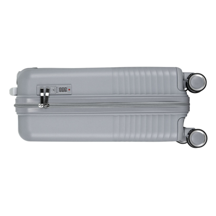 Valiză de cabină gri cu mâner telescopic - Peterson PTR-PTN PP-09-W-S-1563 G [5]