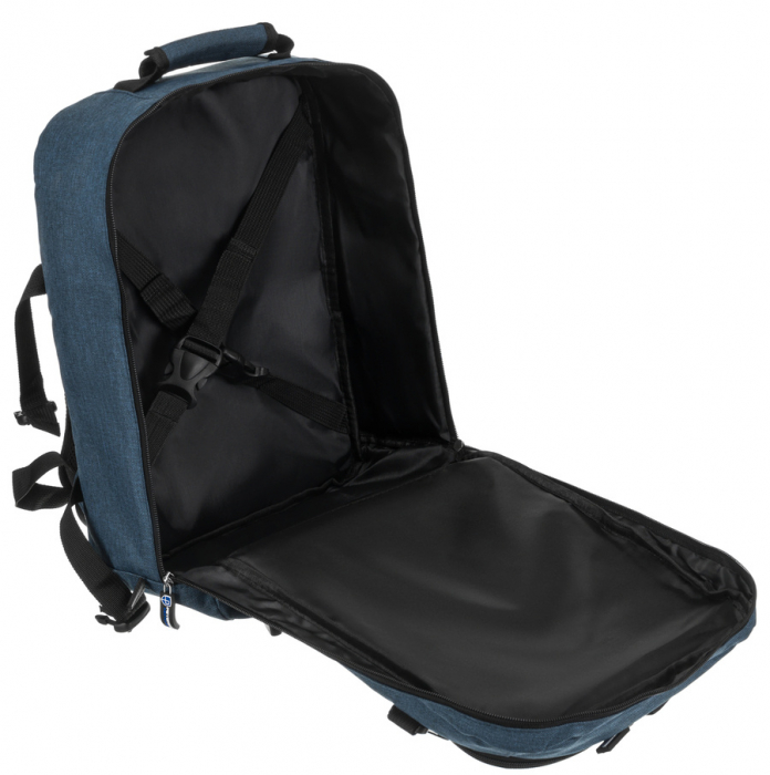Rucsac de călătorie, impermeabil din poliester, cu spațiu pentru laptop - Peterson PTR-PTN PLG-02-T NA+BL [3]