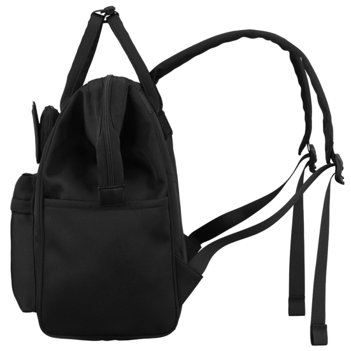 Rucsac de damă cu compartiment pentru laptop, fabricat din poliester negru - Peterson [11]