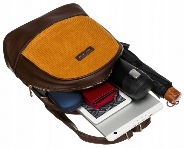 Rucsac mic de dama din piele ecologica - David Jones PTR-6877-3 MU [7]