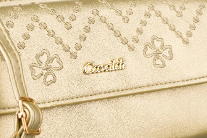 Poșetă-portofel elegant cu curea lungă - 4U Cavaldi PTR-M-13-1309 GOLD [4]