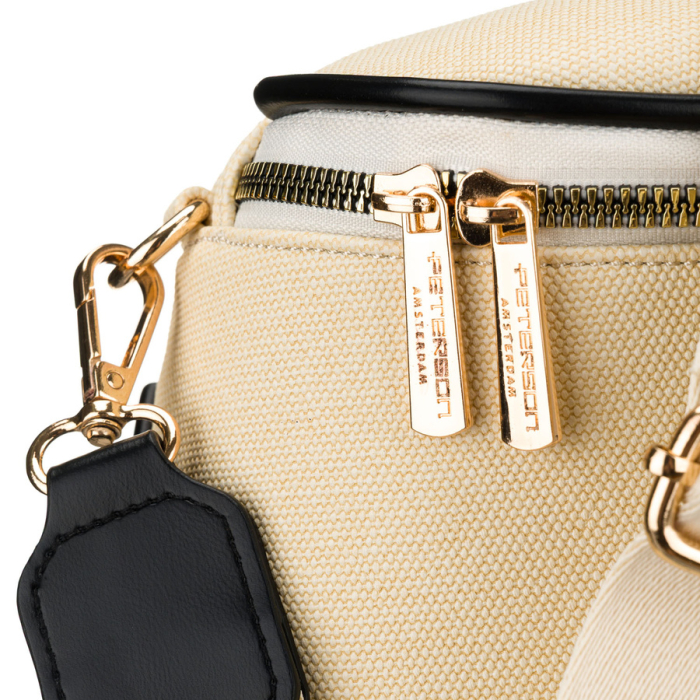 Geantă elegantă de damă din piele ecologică tip borseta - Peterson PTR-PTN MIS-07-2027 ECRU [9]