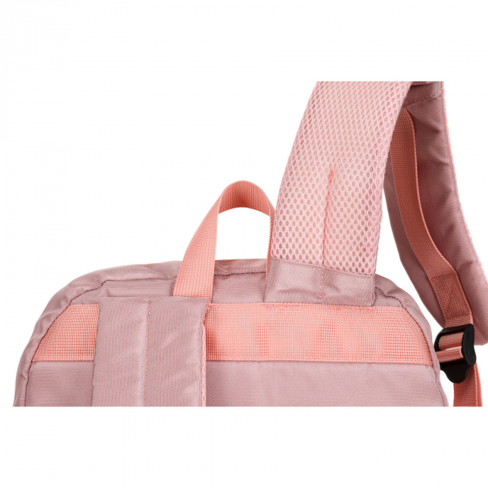 Rucsac roz, urban și spațios din nailon, cu compartiment pentru laptop - Peterson PTR-PTN 24400-6911 PINK [13]