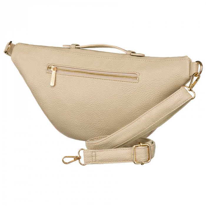 Geantă de damă bej din piele ecologică, tip borsetă sau tip geantă crossbody Peterson PTR-PTN SSY-2-F19 D.BEIG [5]