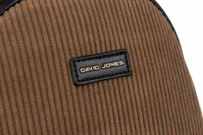 Rucsac mic de dama din piele ecologica - David Jones PTR-6877-3 KHAKI [4]