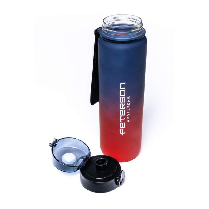 Sticlă de apă Tritan roșie și violetă, fără BPA - Peterson PTR-PTN HY-001-750-9522 [11]