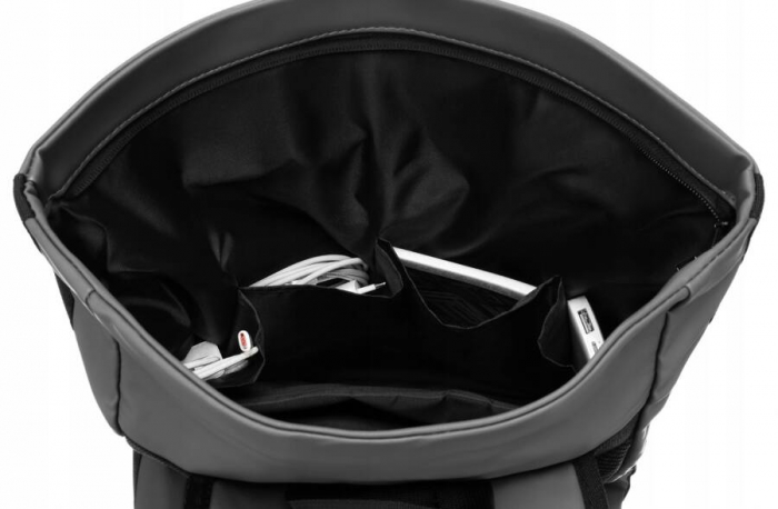 Rucsac de oraș gri rulant din poliester impermeabil - Peterson PTR-PTN TOKIO-9008 GR [8]