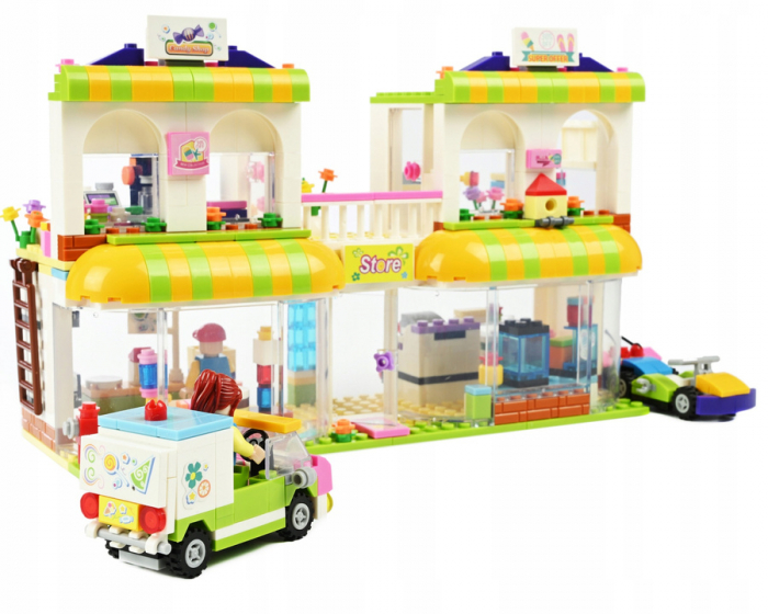 Set de blocuri Shop - Cedar4Kids PTR-ZZK-2080-LX.A067 MIX [3]