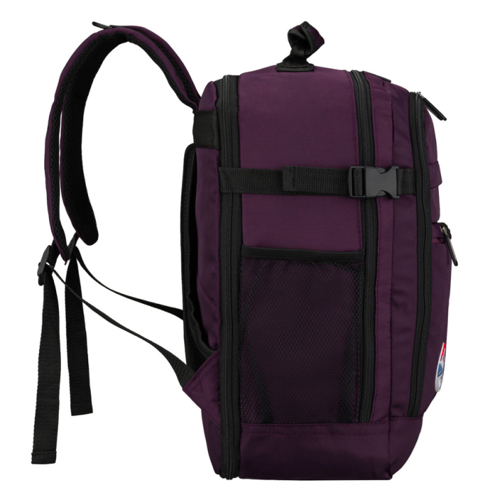Rucsac de cabină violet, din poliester, cu două compartimente și fermoar - Peterson Weekender [2]