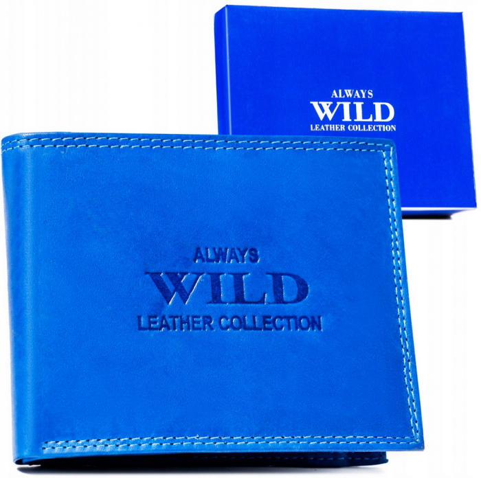 Portofel barbati din piele naturala Always Wild PTR-AW-N992-MAL-0509 R.B [14]