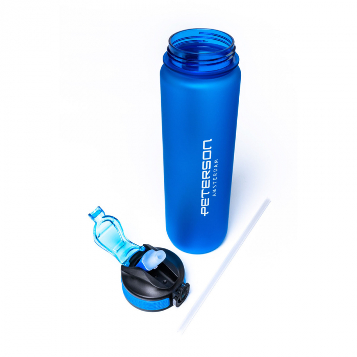 Sticlă de apă Tritan albastră 1000 ml - Peterson PTR-PTN HY-8014-1L-9607 [11]