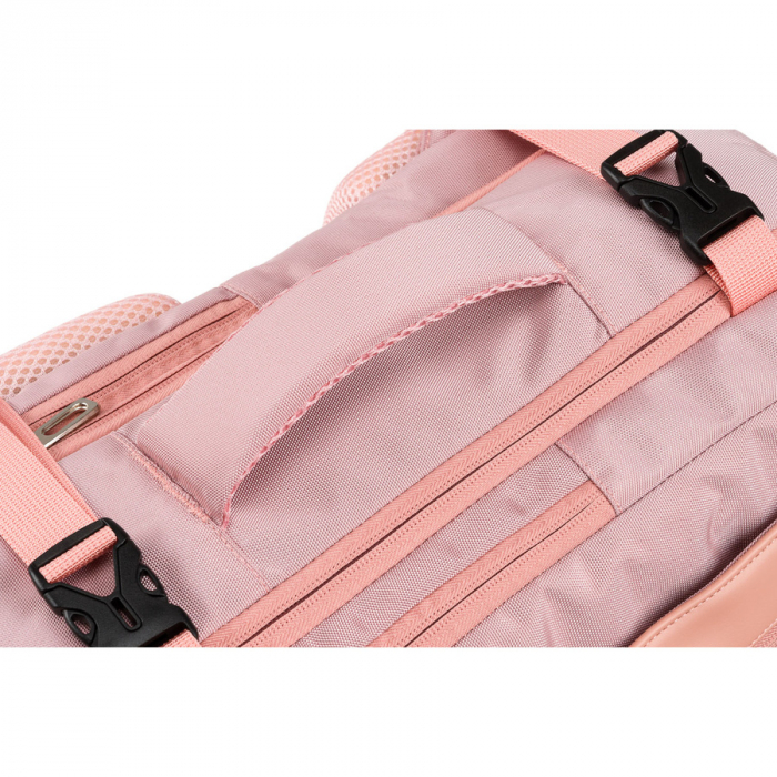 Rucsac cu spațiu pentru laptop roz, suspendat pe bretele reglabile - Peterson PTR-PTN 24403-6942 PINK [18]
