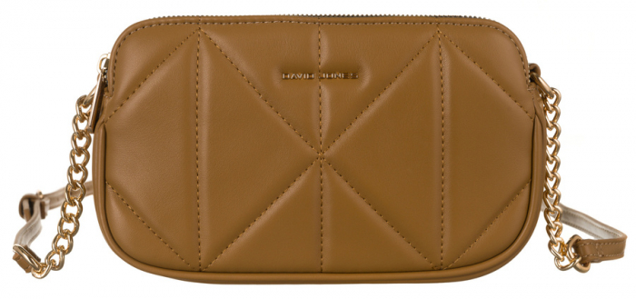 Geanta de dama eleganta, matlasata, din piele ecologica - David Jones CM6792 CA [2]