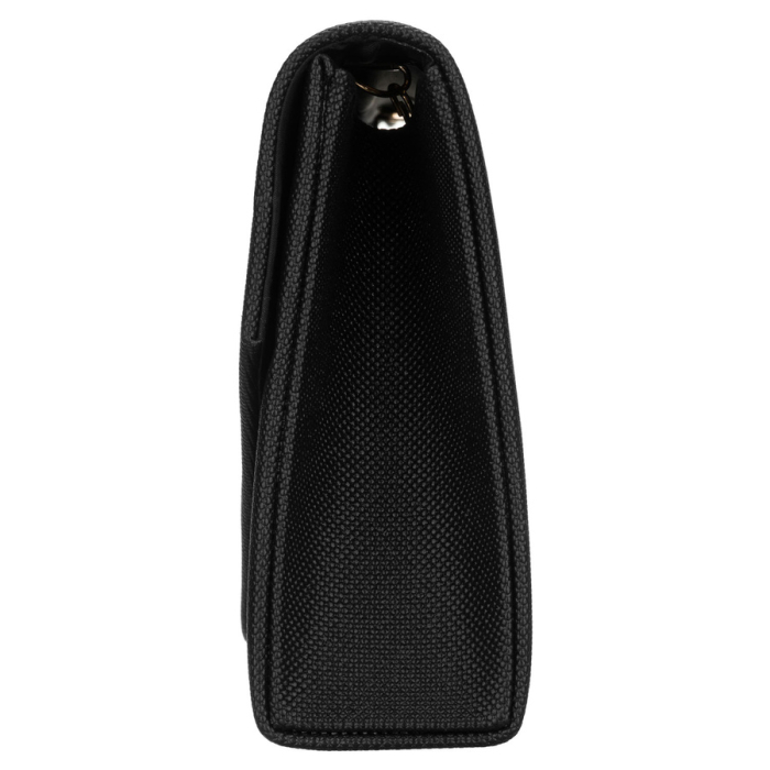 Geantă tip clutch neagră, strălucitoare, pentru femei, din material sintetic - Rovicky PTR-R-XS030-2-0849 BLACK [4]
