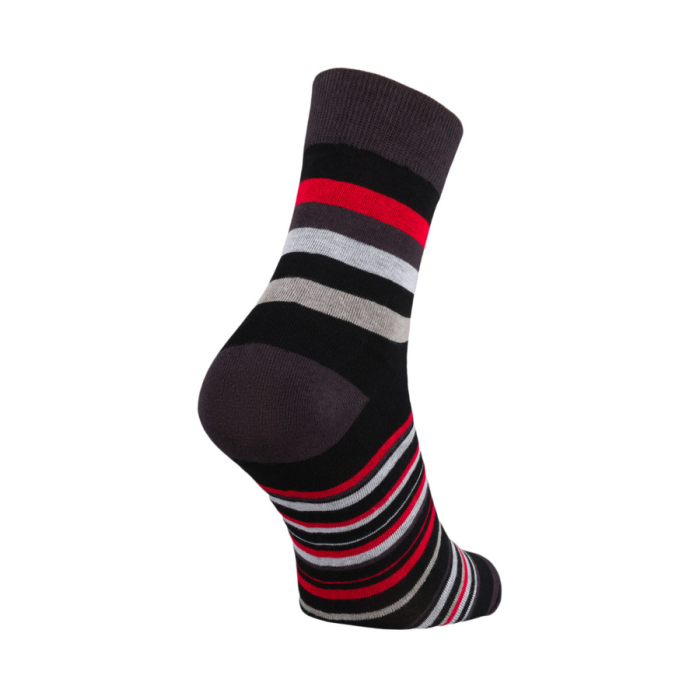 Set de 5 perechi de șosete bărbătești cu dungi, mărimi 40-45 - Peterson PTR-PTN SML-S5-40-45-PA1 [30]