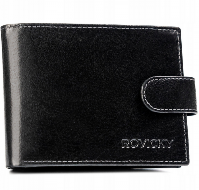 Portofel barbati din piele naturala Rovicky PTR-N61L-RPVT-BL BL [1]