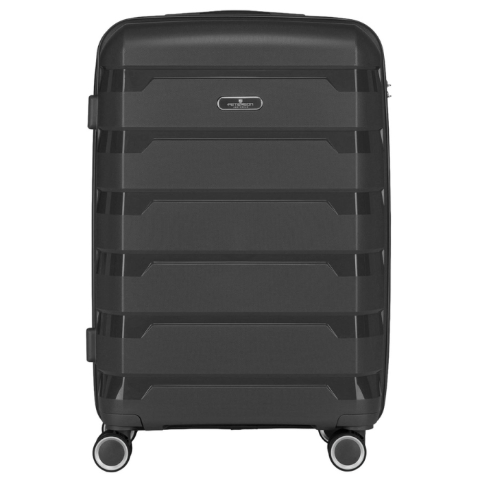 Valiză mică de cabină din polipropilenă, de culoare gri - Peterson PTR-PTN HPP-01-W-S-1808 [4]