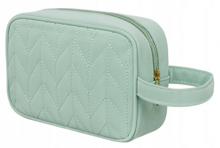 Geanta cosmetica de voiaj verde cu buzunar interior - Peterson PTR-PTN K24-04-5901 GREE [3]