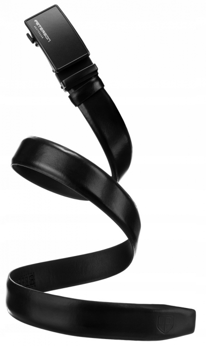 Curea barbati din piele naturala Peterson PTR-PTN A004 BL [6]