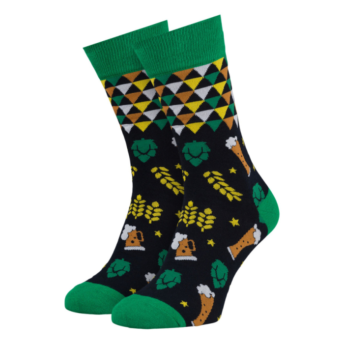 Set de șosete bărbătești cu diverse modele de bere, mărimi 38-45 - Peterson PTR-PTN SML-S3W-BE-38-44 [21]