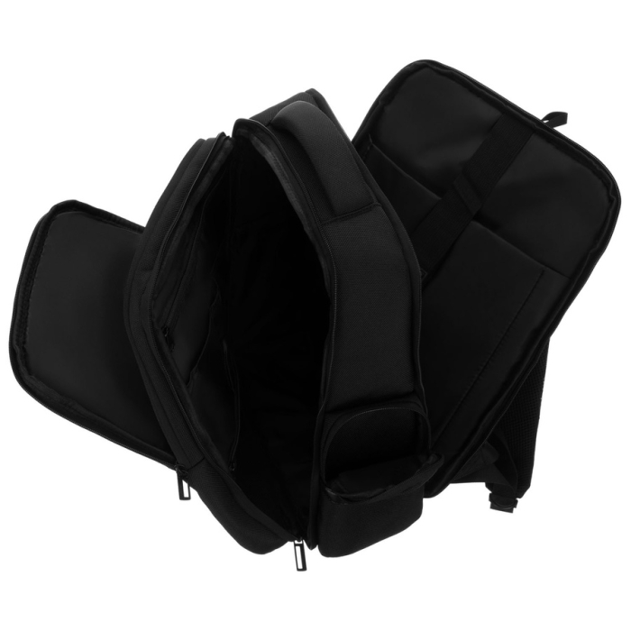 Rucsac de călătorie negru din poliester cu bretele reglabile - Peterson PTR-PTN HY243-7062 BLACK [25]