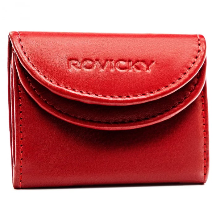 Portofel dama din piele naturala Rovicky PTR-R-17-LFN-3029 R [1]