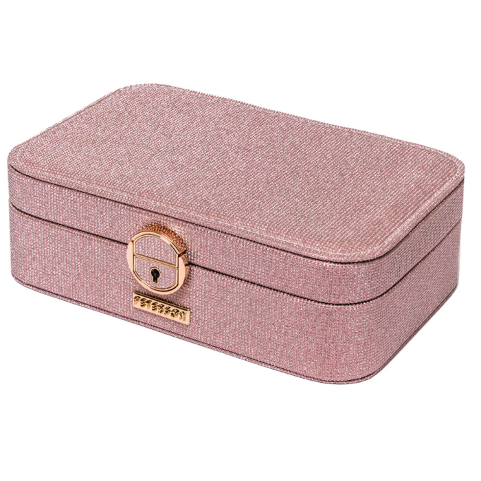 Cutie roz spațioasă și elegantă, cu încuietoare cu cheie - Peterson PTR-PTN SZK-07-3064 ROSE [4]