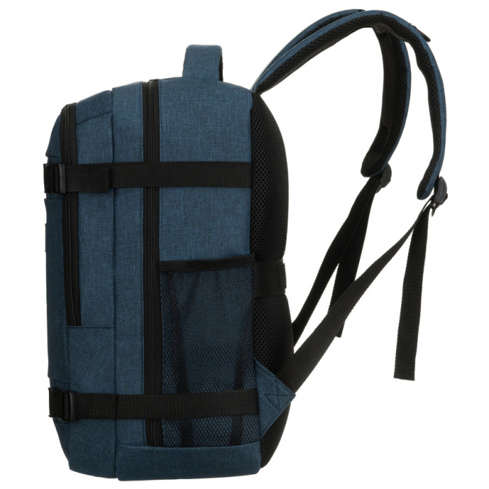 Rucsac de călătorie din poliester bleumarin cu curea atașabilă - Peterson PTR-PTN SIKORKA-6477 NAV [2]