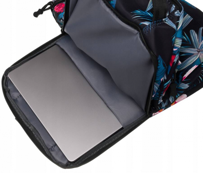 Rucsac mare, încăpător pentru femei, cu spațiu pentru laptop - Peterson PTR-PTN 77707-8292 PRINT [8]