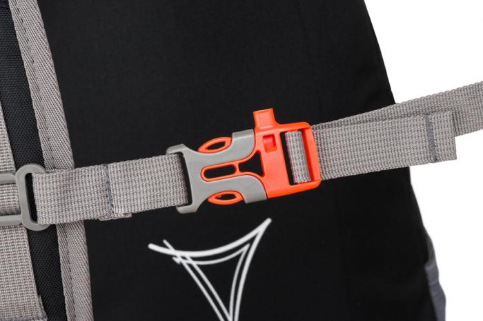 Rucsac ușor, negru, pentru călătorii, cu o curea pentru piept - Peterson PTR-PTN JPS-03-8504 BL [6]