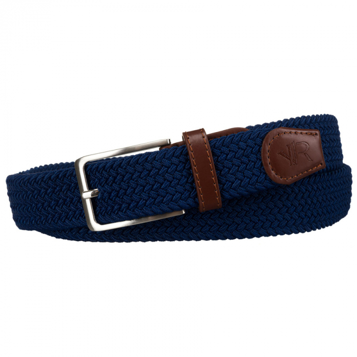 Curea unisex din pânză, bleumarin - Rovicky PTR-R-PAR-PU-115-0932 NA [2]