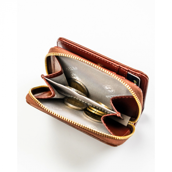 Portofel dama din piele Peterson PTR-PTN 010-HF-1589 BRO [8]