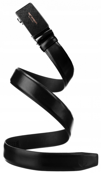 Curea barbati din piele naturala Peterson PTR-PTN A001 BL [6]