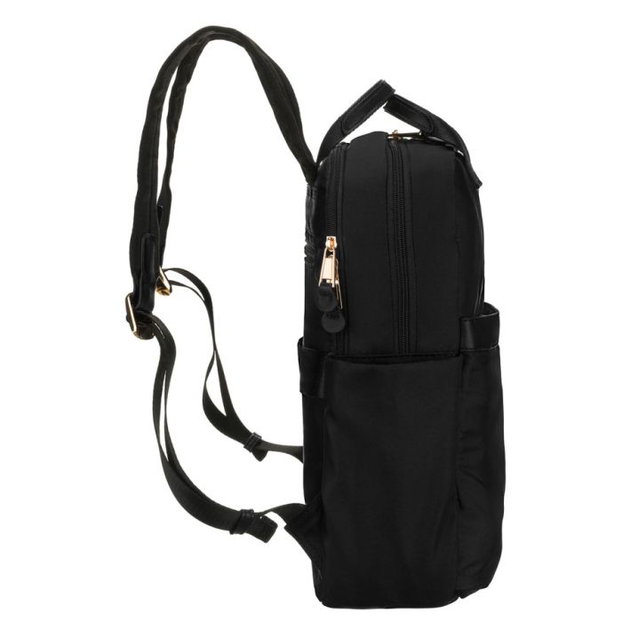 Rucsac de damă negru din nylon cu bretele reglabile - Peterson PTR-PTN JN-08-9980 BLACK [7]
