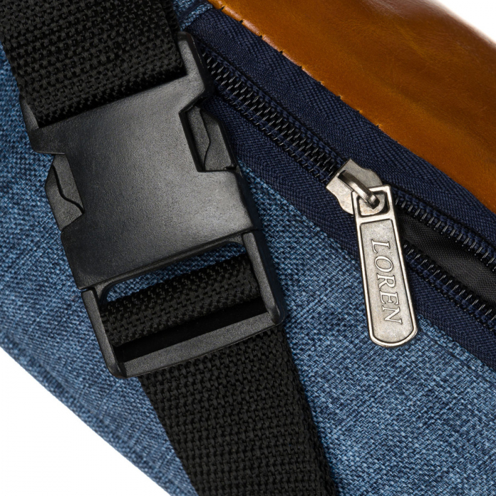Borseta Loren PTR-WB05A-NAVY/BROWN [6]
