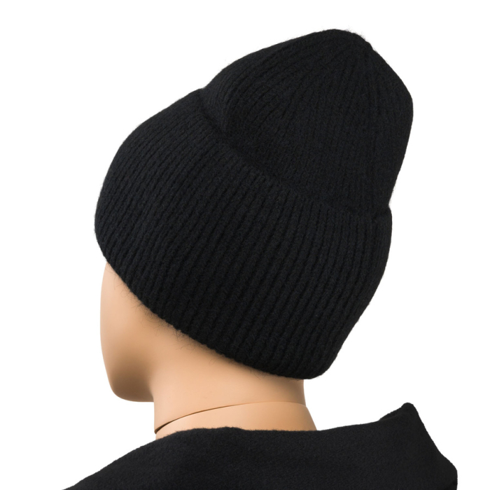 Căciulă beanie de iarnă pentru femei, neagră - Peterson PTR-PTN HAT-10-5486 BLAC [7]