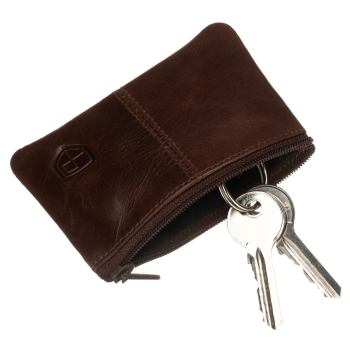 Husă elegantă pentru chei din piele maro - Peterson PTR-PTN BKC-001-TUM-6644 [4]