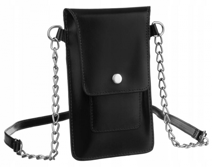 Mini poseta-portofel din piele naturala - 4U Cavaldi PTR-1642-SB-4714 BL [1]
