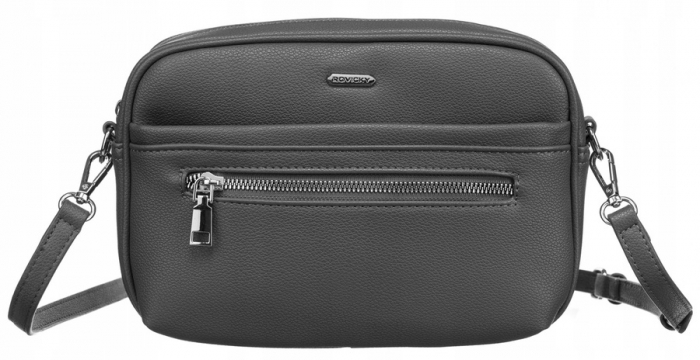 Geanta messenger dama din piele ecologica - Rovicky PTR-R-074-01-0539 GRA [2]