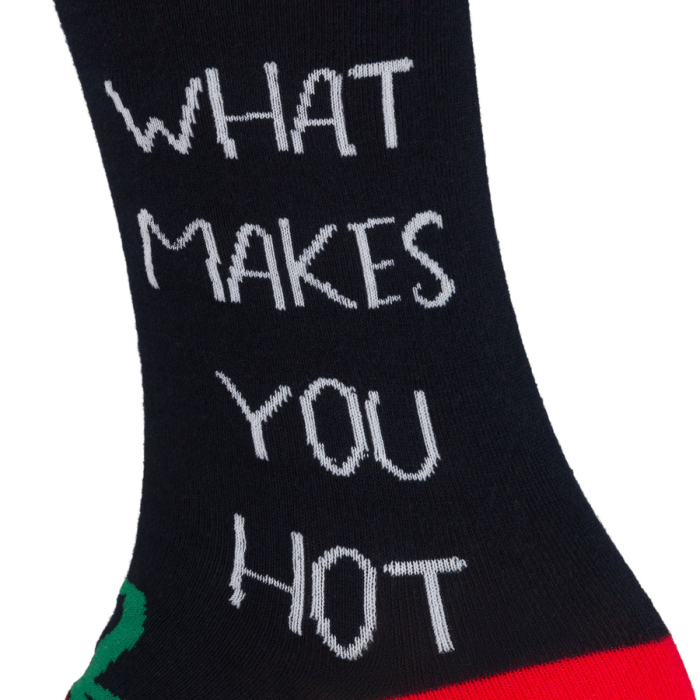 Set de șosete bărbătești în mărimile 38-44 cu model cu chili - Peterson PTR-PTN SML-S3W-CH-38-44 [31]